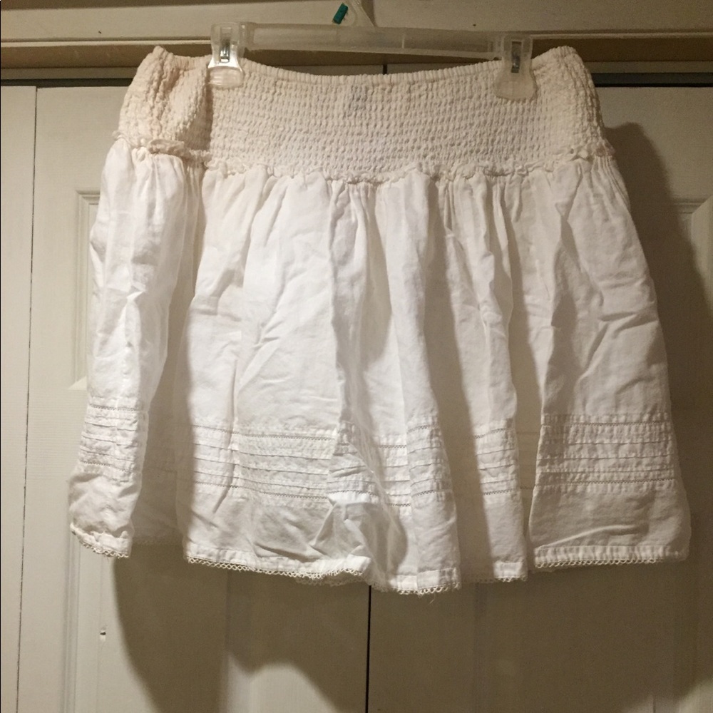 White skirt size xl